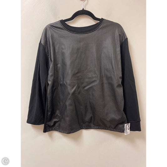 Sweater By Anne Klein In Black, Size: M