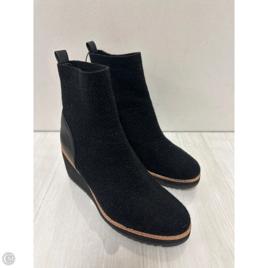 Boots Ankle Flats By Sofft In Black, Size: 8.5