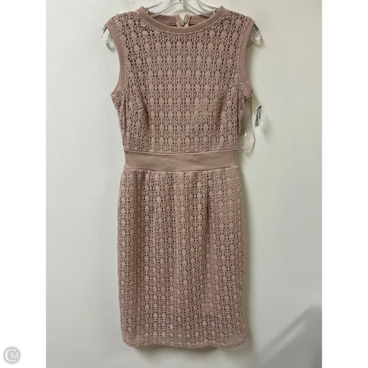Dress Casual Midi By Taylor In Pink, Size: 6