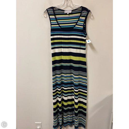 Dress Casual Maxi By Elliott Lauren In Blue & Green, Size: S