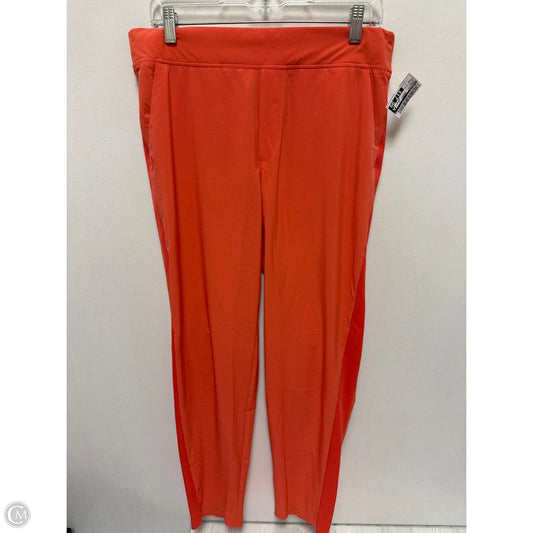 Athletic Leggings By Athleta In Orange, Size: M