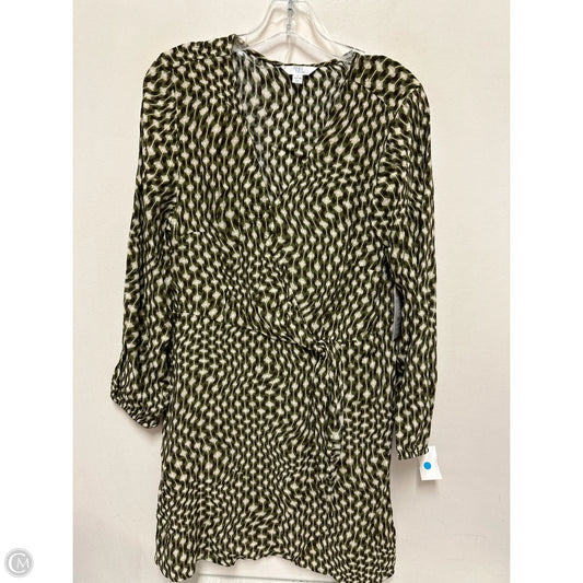 Dress Casual Midi By Time And Tru In Green, Size: L