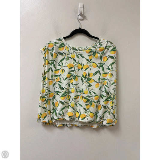Top Sleeveless By Marc New York In Yellow, Size: Xl