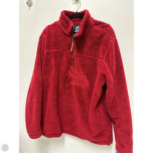Sweater By Clothes Mentor In Red, Size: L