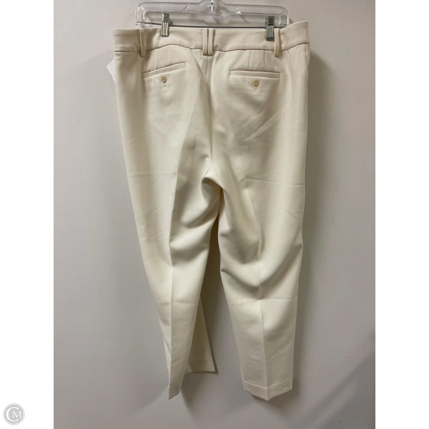 Pants Dress By Talbots In Cream, Size: 16