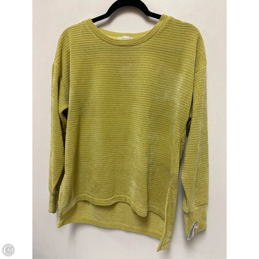 Sweater By Chenault In Yellow, Size: L