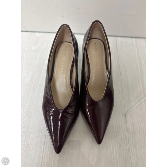 Shoes Heels Kitten By Marc Fisher In Red, Size: 5