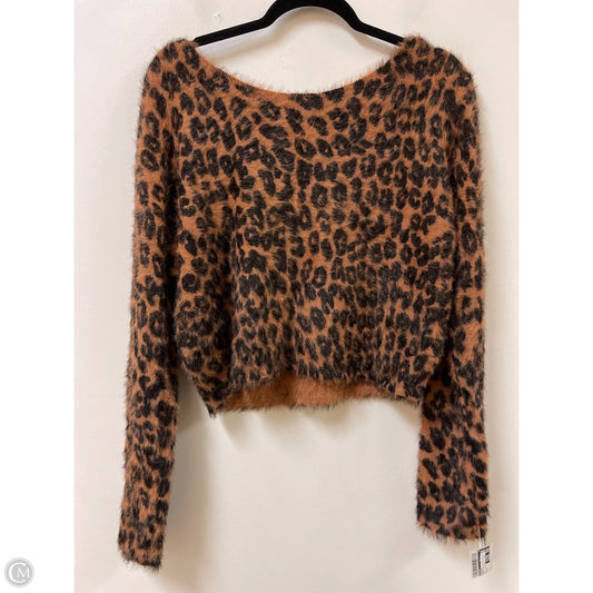 Sweater By Pilcro In Animal Print, Size: S
