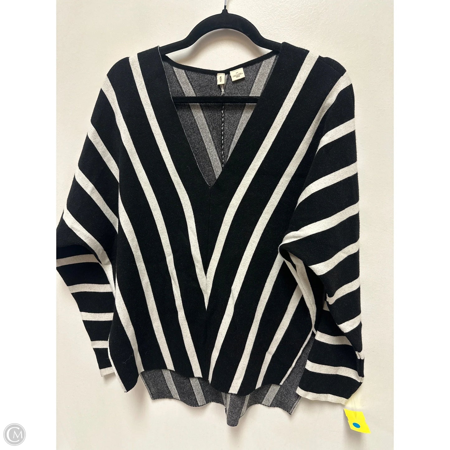 Sweater By Moth In Black & White, Size: S