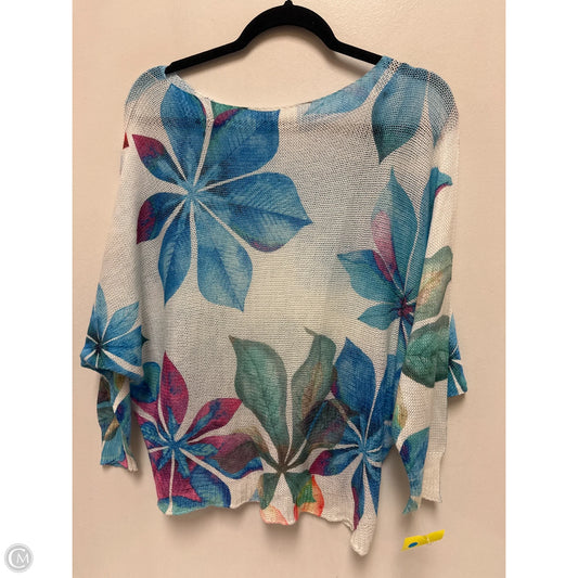 Sweater By Clothes Mentor In Blue, Size: M