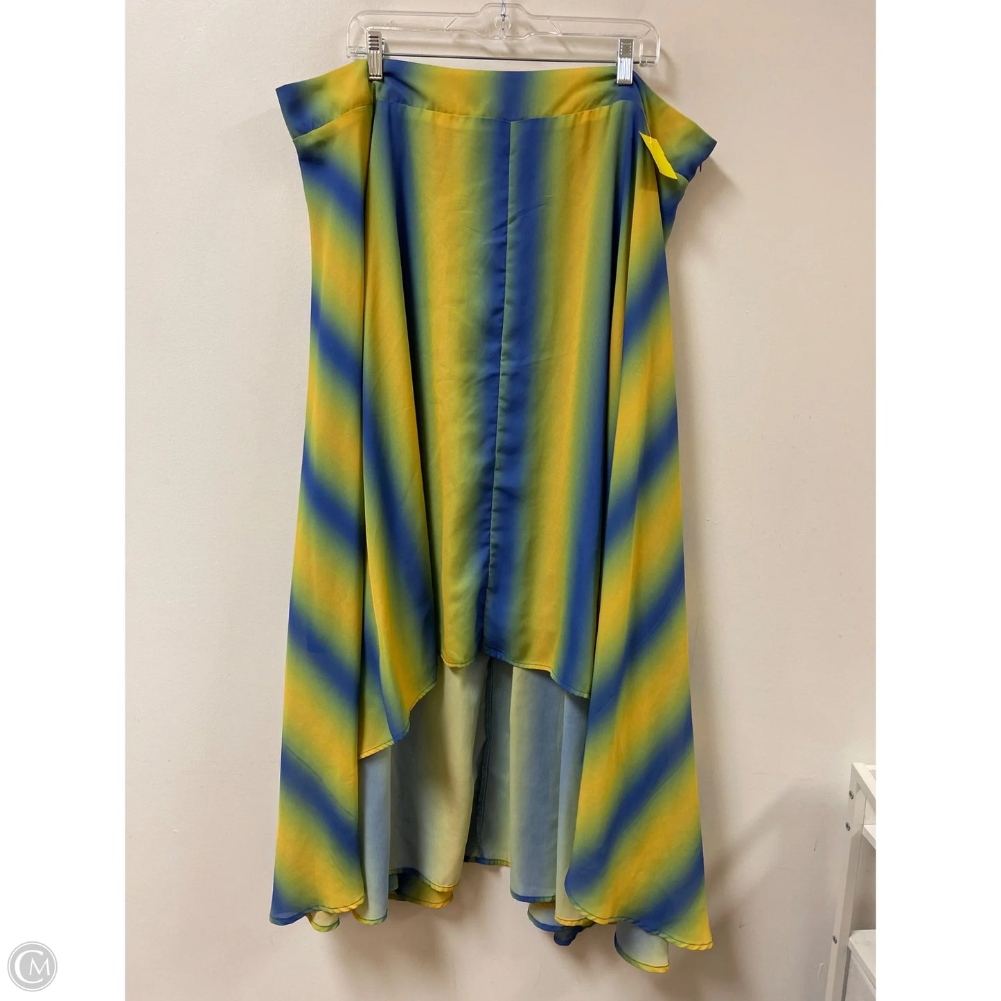 Skirt Maxi By Ashley Stewart In Green, Size: 26