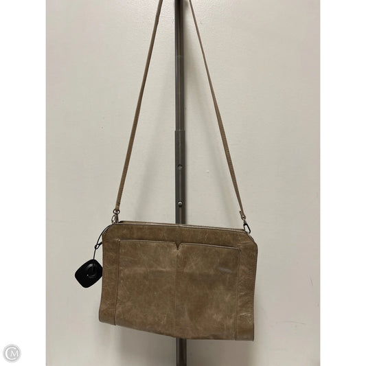 Handbag Leather By Hobo Intl, Size: Medium