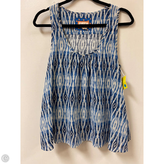 Top Sleeveless By Meadow Rue In Blue, Size: S