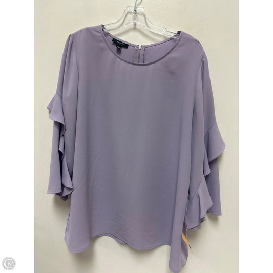 Top Long Sleeve By Alfani In Purple, Size: Xl