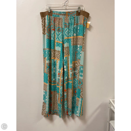 Pants Wide Leg By Ruby Rd In Teal, Size: 14