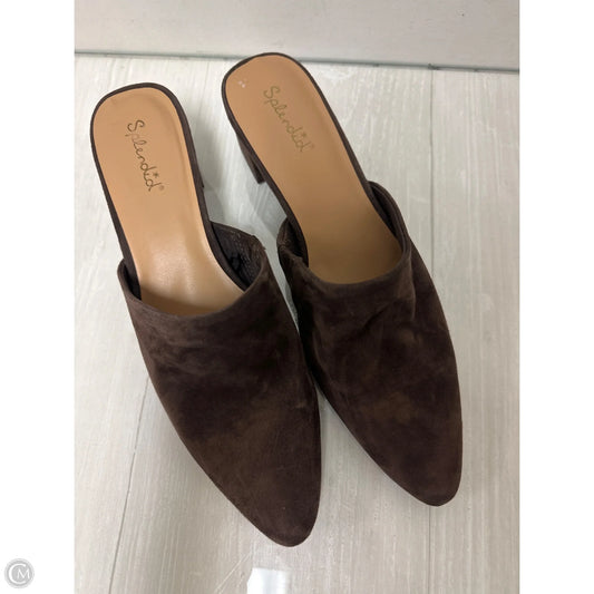 Shoes Heels Block By Splendid In Brown, Size: 9