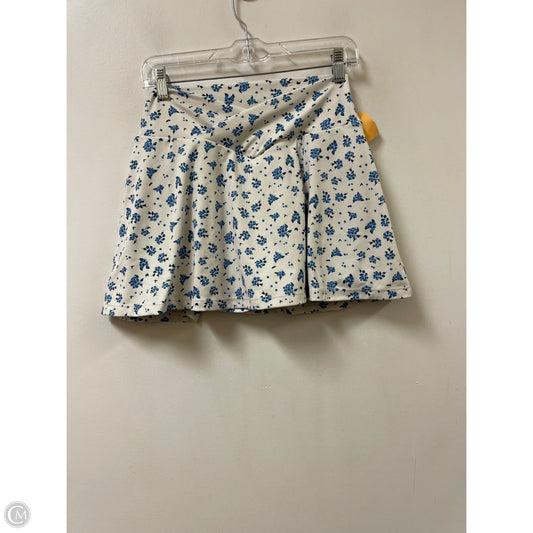 Athletic Skort By Clothes Mentor In Floral Print, Size: M