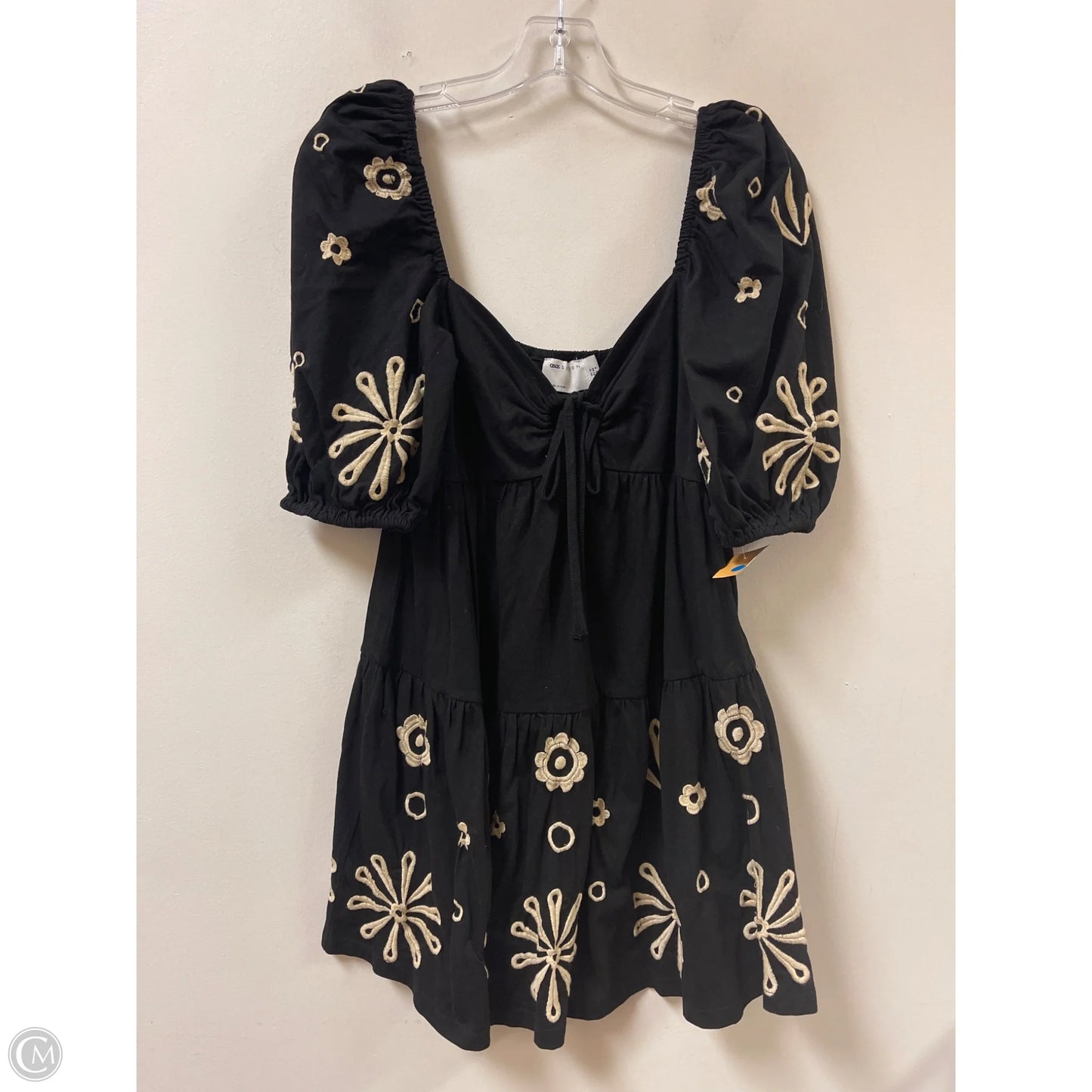 Dress Casual Short By Asos In Black, Size: M