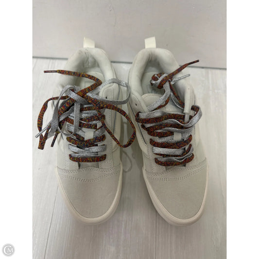 Shoes Sneakers By Vans In Cream, Size: 10