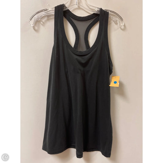 Athletic Tank Top By Athletic Works In Black, Size: Xs