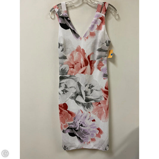 Dress Casual Midi By Premier Amour In Floral Print, Size: S