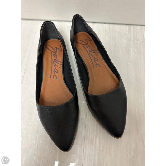 Shoes Flats By Zodiac In Black, Size: 10