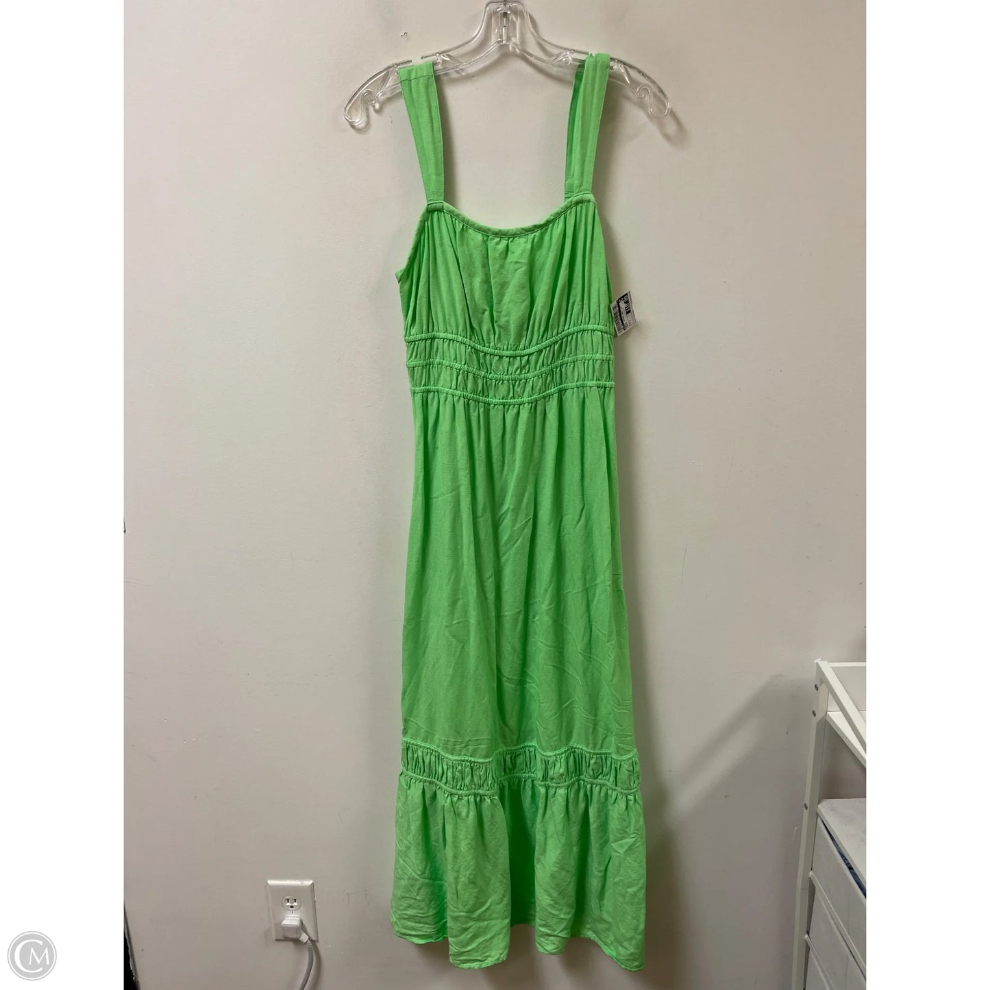 Dress Casual Maxi By Loft In Green, Size: S