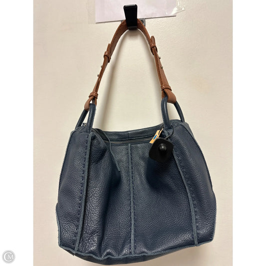 Handbag Leather By The Sak, Size: Medium