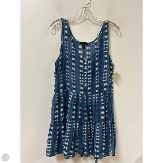 Tunic Sleeveless By J. Crew In Blue, Size: M
