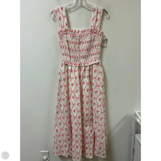 Dress Casual Maxi By Clothes Mentor In Pink, Size: L