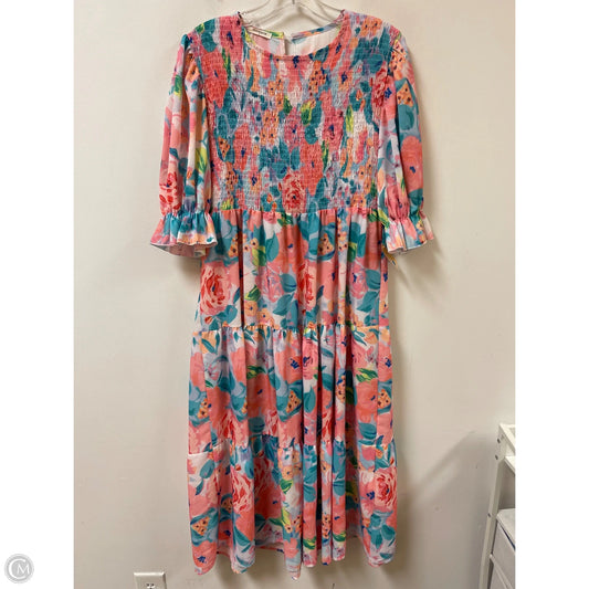 Dress Casual Maxi By Sunday Up In Multi-colored, Size: M