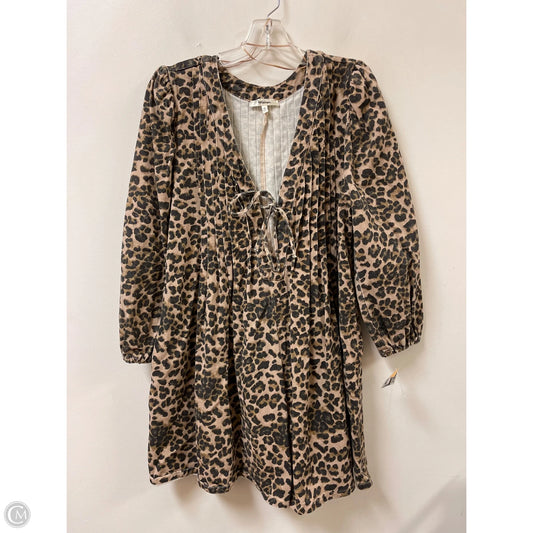 Dress Casual Short By Clothes Mentor In Animal Print, Size: M