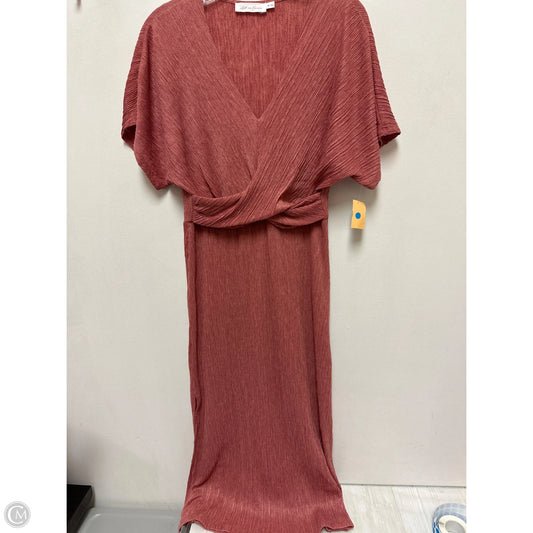 Dress Casual Maxi By All In Favor In Red, Size: M