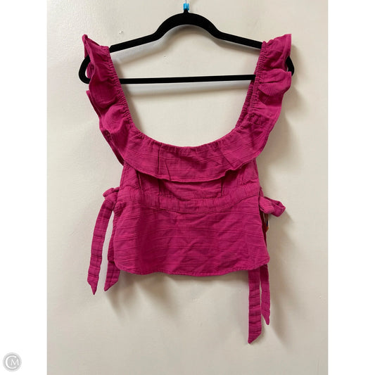 Top Sleeveless By Free People In Pink, Size: S