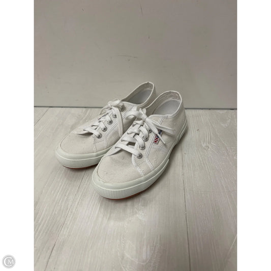 Shoes Sneakers By Superga In White, Size: 7.5