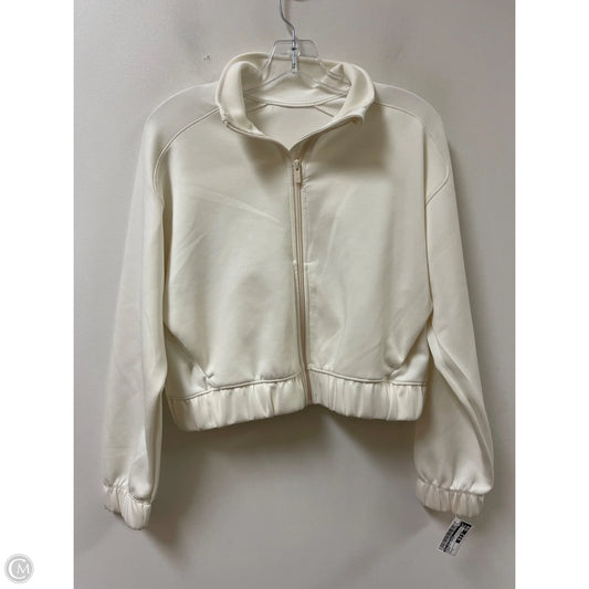 Athletic Jacket By All In Motion In Cream, Size: S