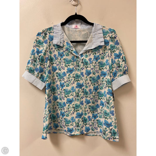Top Short Sleeve By Clothes Mentor In Blue, Size: S