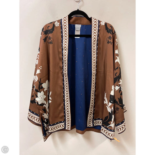Kimono By Chicos In Gold, Size: Xl
