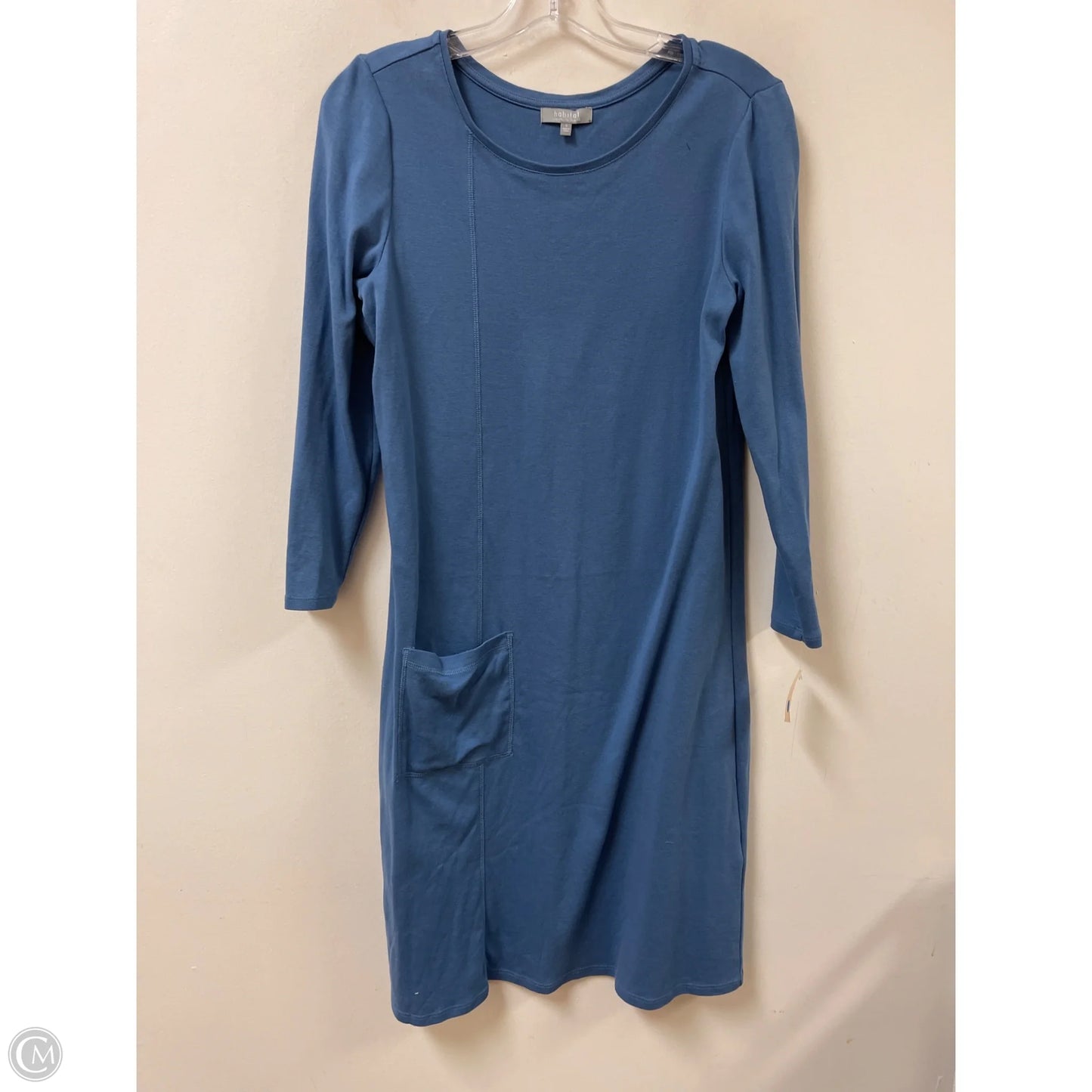 Dress Casual Midi By Habitat In Blue, Size: S