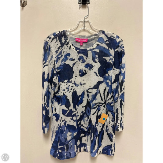 Top Long Sleeve By Clothes Mentor In Blue, Size: S