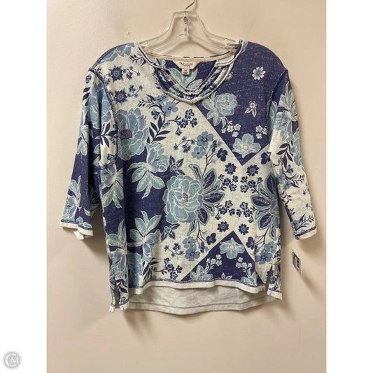 Top Long Sleeve By Clothes Mentor In Blue, Size: Xs