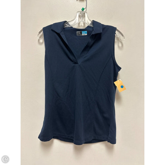 Athletic Tank Top By Pga Tour In Navy, Size: S