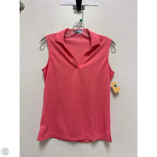 Athletic Tank Top By Pga Tour In Pink, Size: S