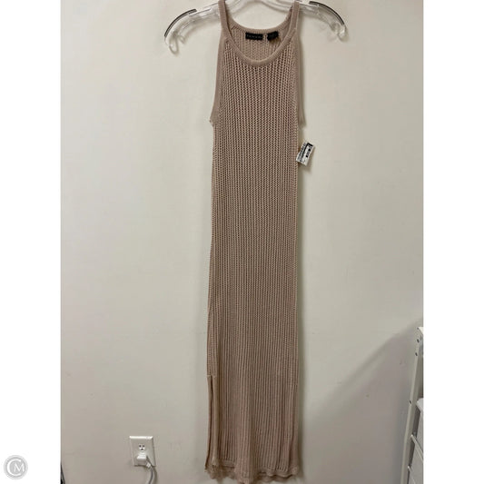 Dress Casual Maxi By Tahari In Tan, Size: Xs