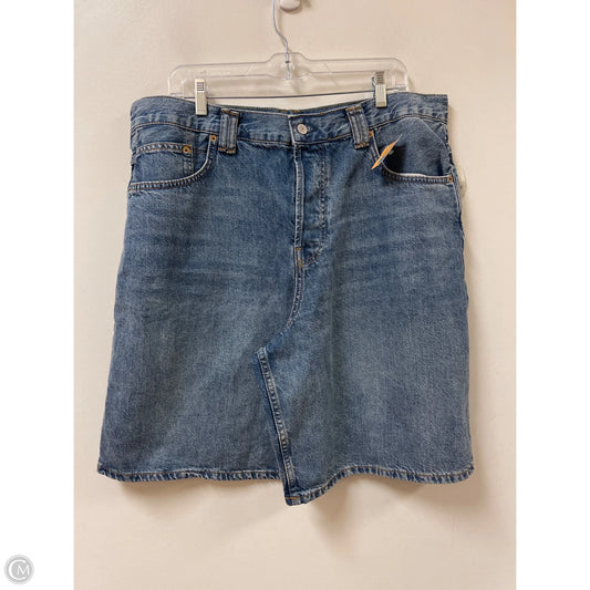 Shorts By We The Free In Blue Denim, Size: 16