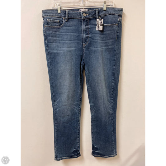 Jeans Skinny By Paige In Blue Denim, Size: 18