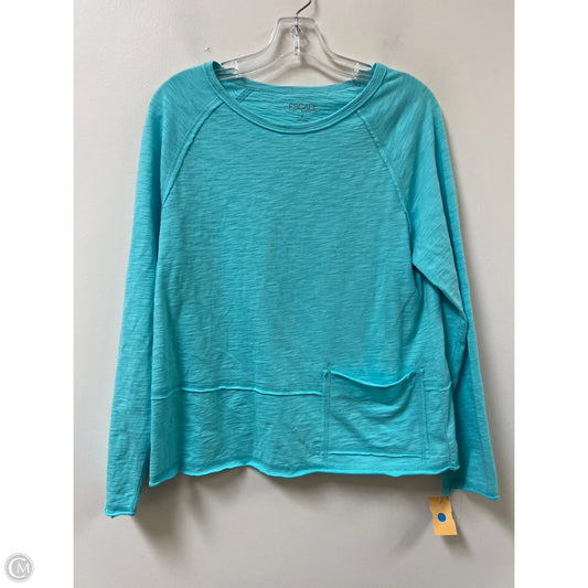 Top Long Sleeve By Habitat In Blue, Size: S