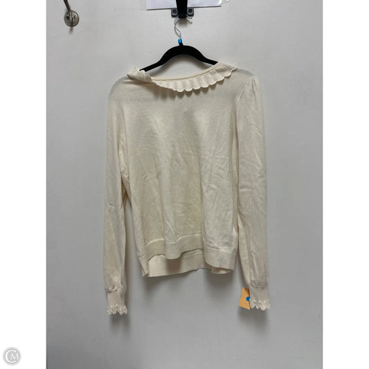 Sweater By Boden In Cream, Size: Xl