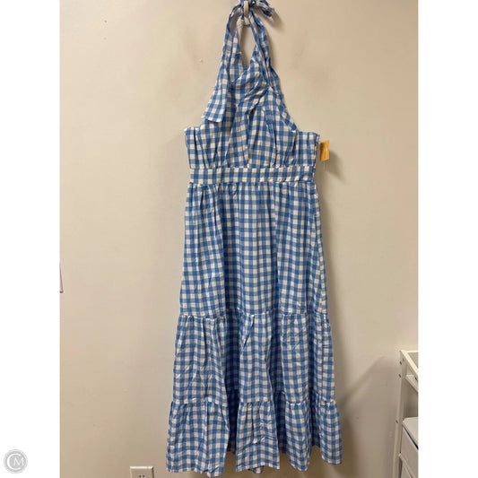 Dress Casual Maxi By Entro In Blue, Size: L
