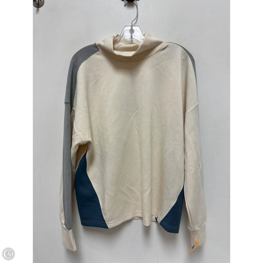 Sweater By Cable And Gauge In Cream, Size: L